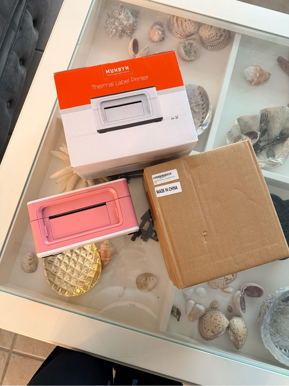 MUNBYN Thermal Label Printer 4x6 + Labels Bundle USB Shipping